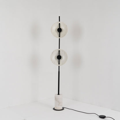 Double Moon Floor Lamp
