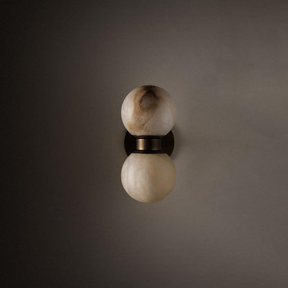 Alabaster Celestia Orb Wall Light