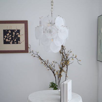 Loire Valley Glass Chandelier