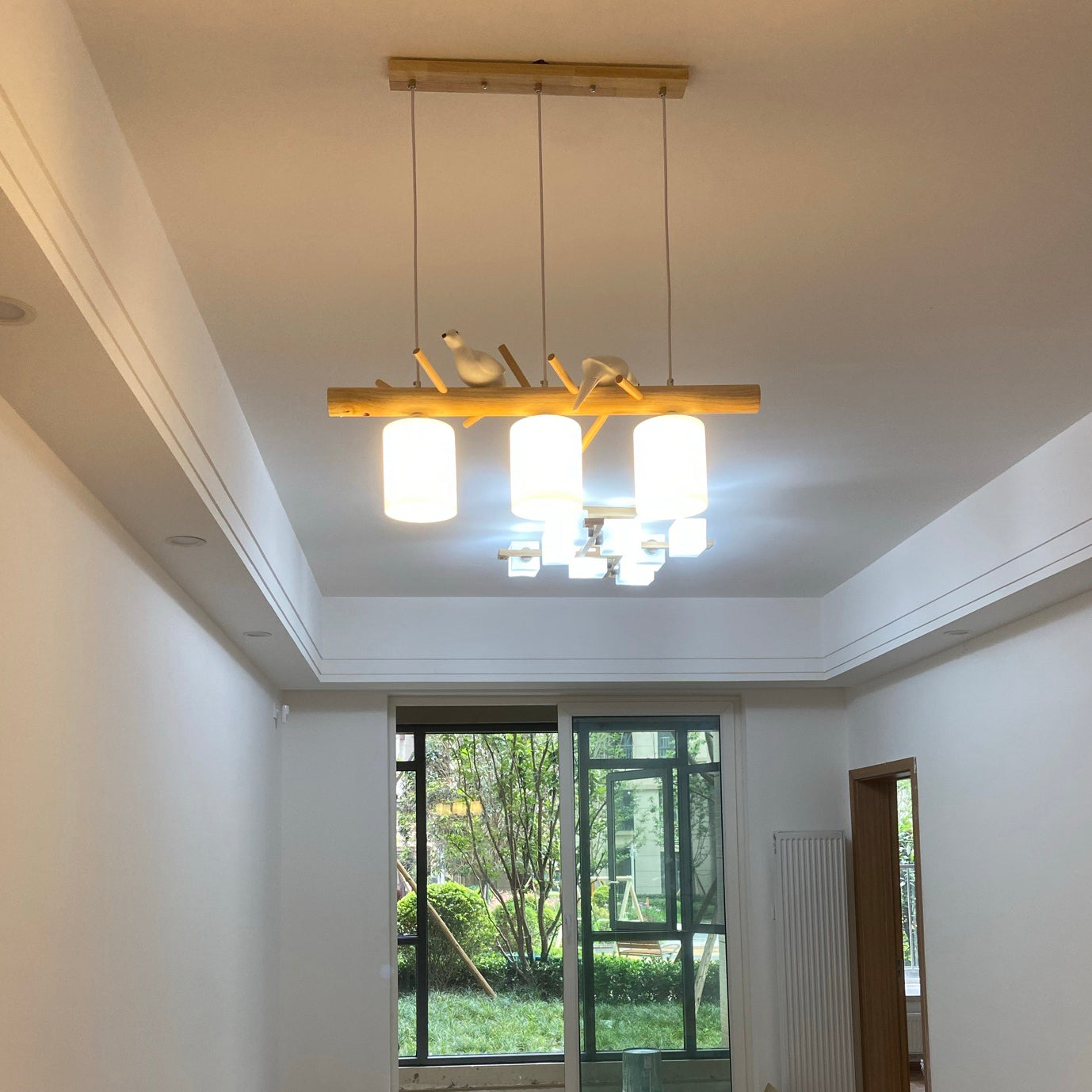 Birdy Wooden Pendant Lamp