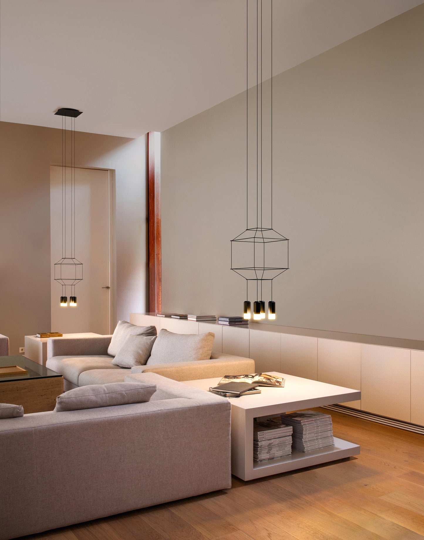 Lines 3D Hanging Lamp