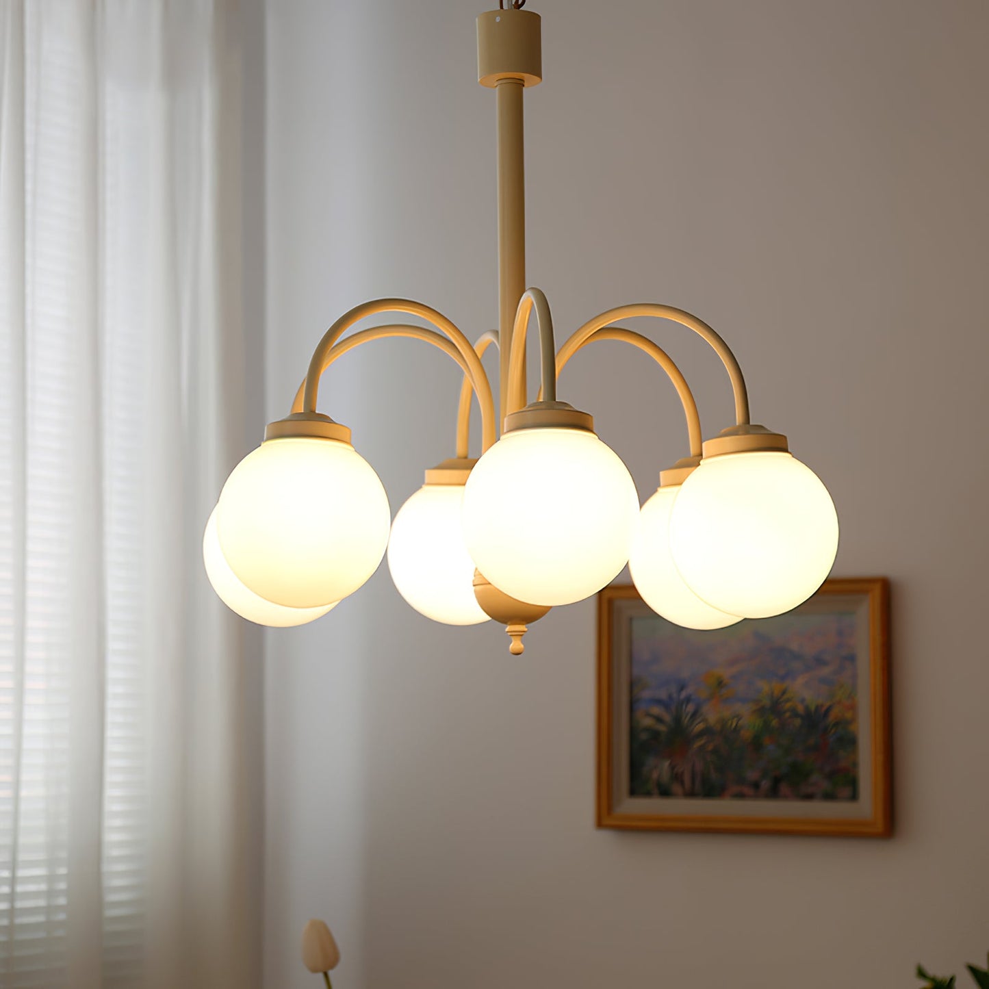 Cream Chandelier