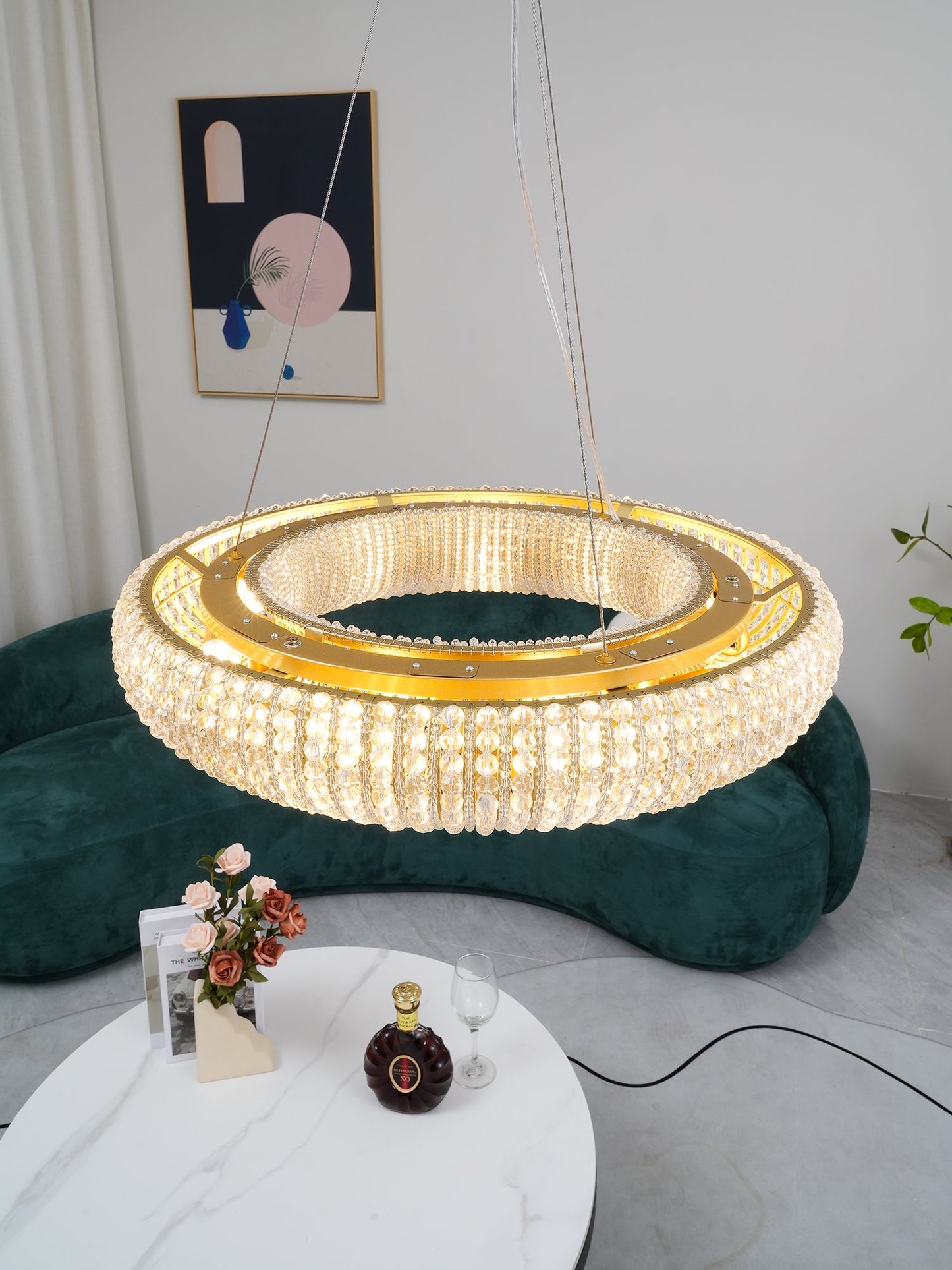 Crystal Clear Chandelier