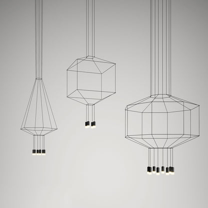 Lines 3D Hanging Lamp