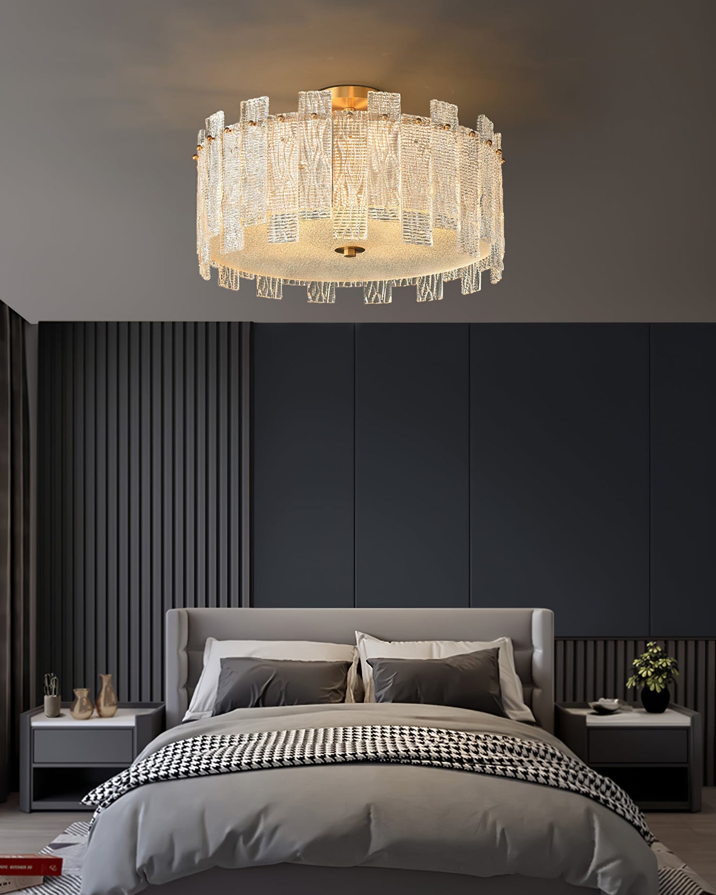 Scattered Glass Ceiling Lamp