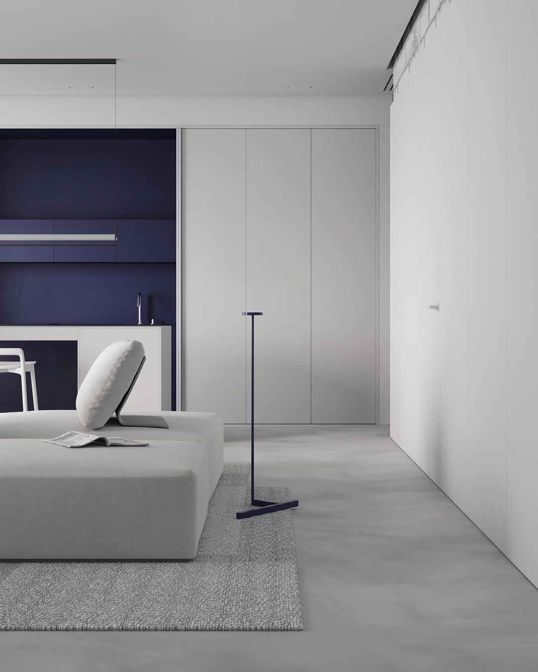 Flat Floor Lamp