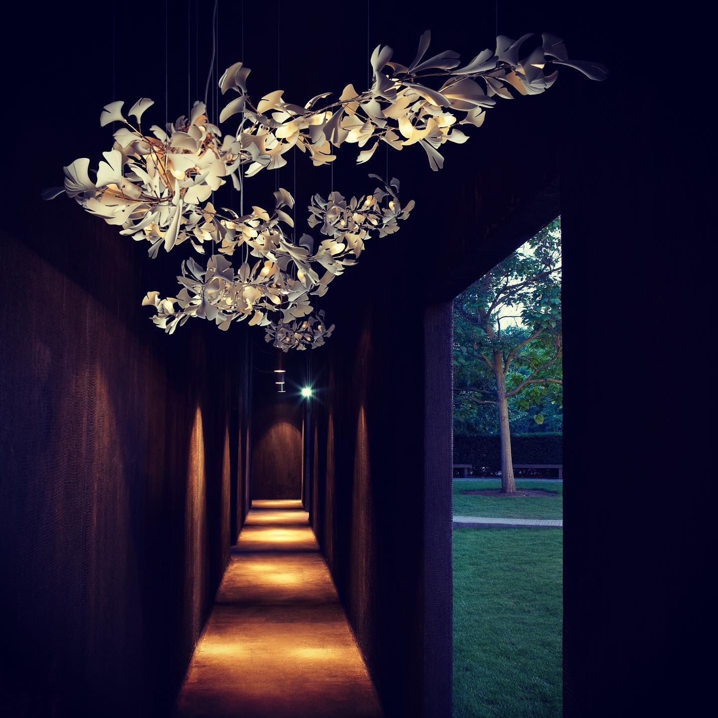 Gingko Chandelier E