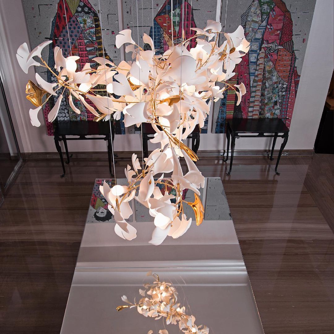 Gingko Chandelier C