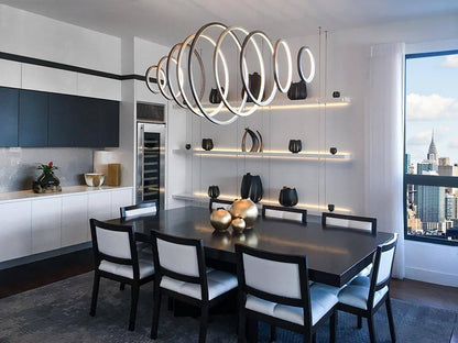 Lohja Gold Chandelier