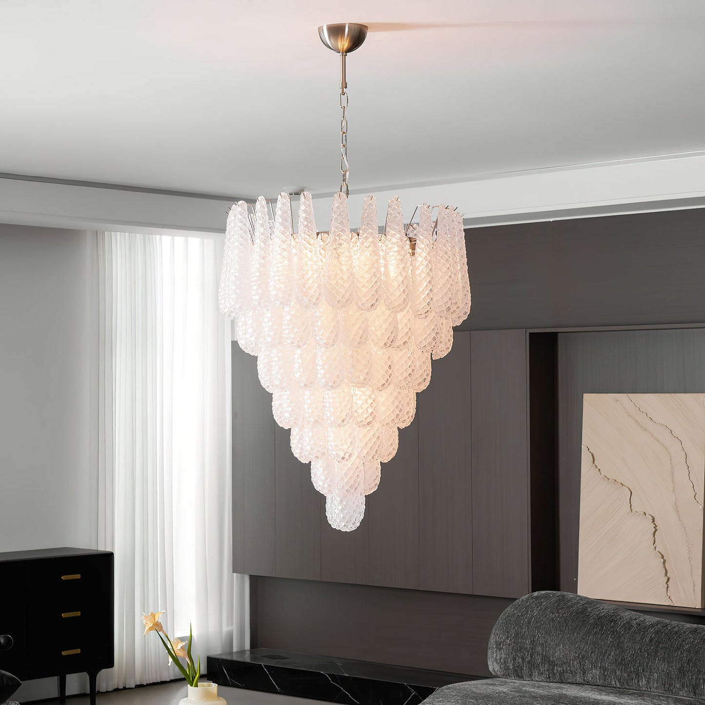 Graniglia Glass Chandelier
