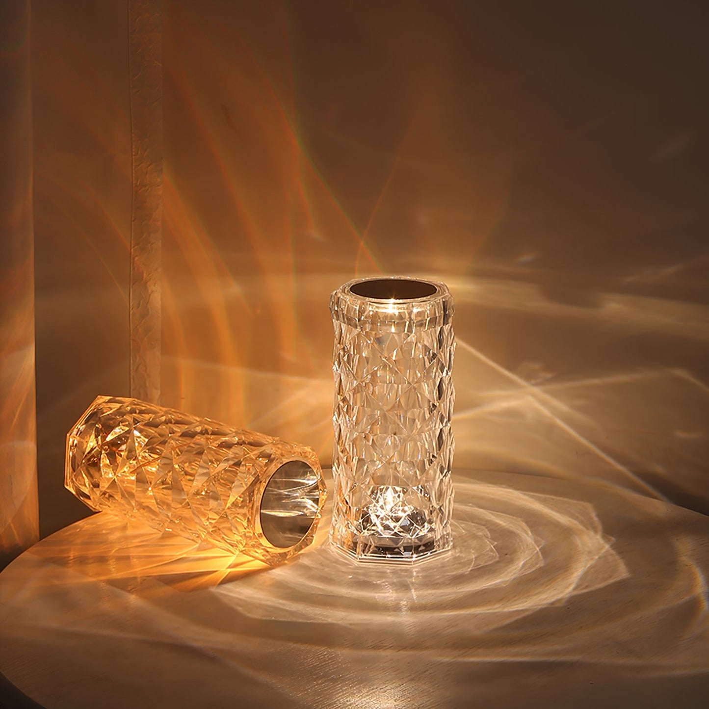 Diamond Cut Table Lamp