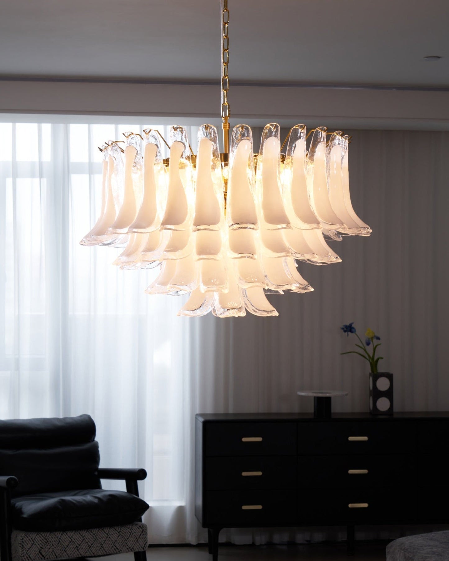 Fiora Glass Chandelier