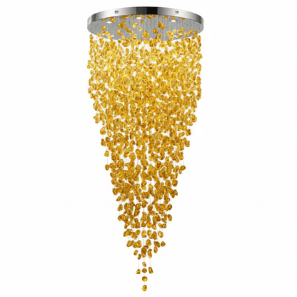 Crystal Stone Chandelier