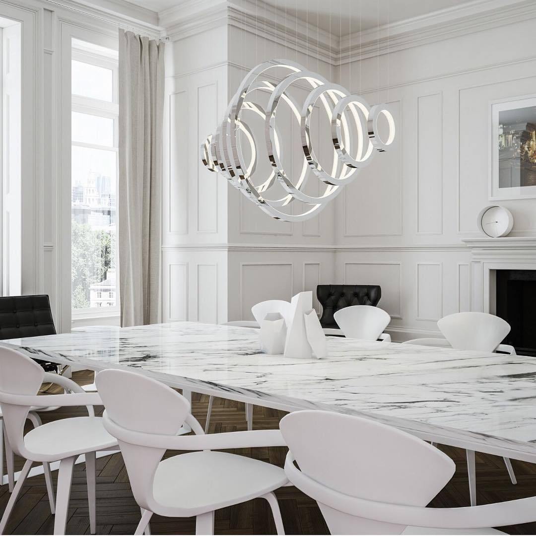 Lohja Gold Chandelier