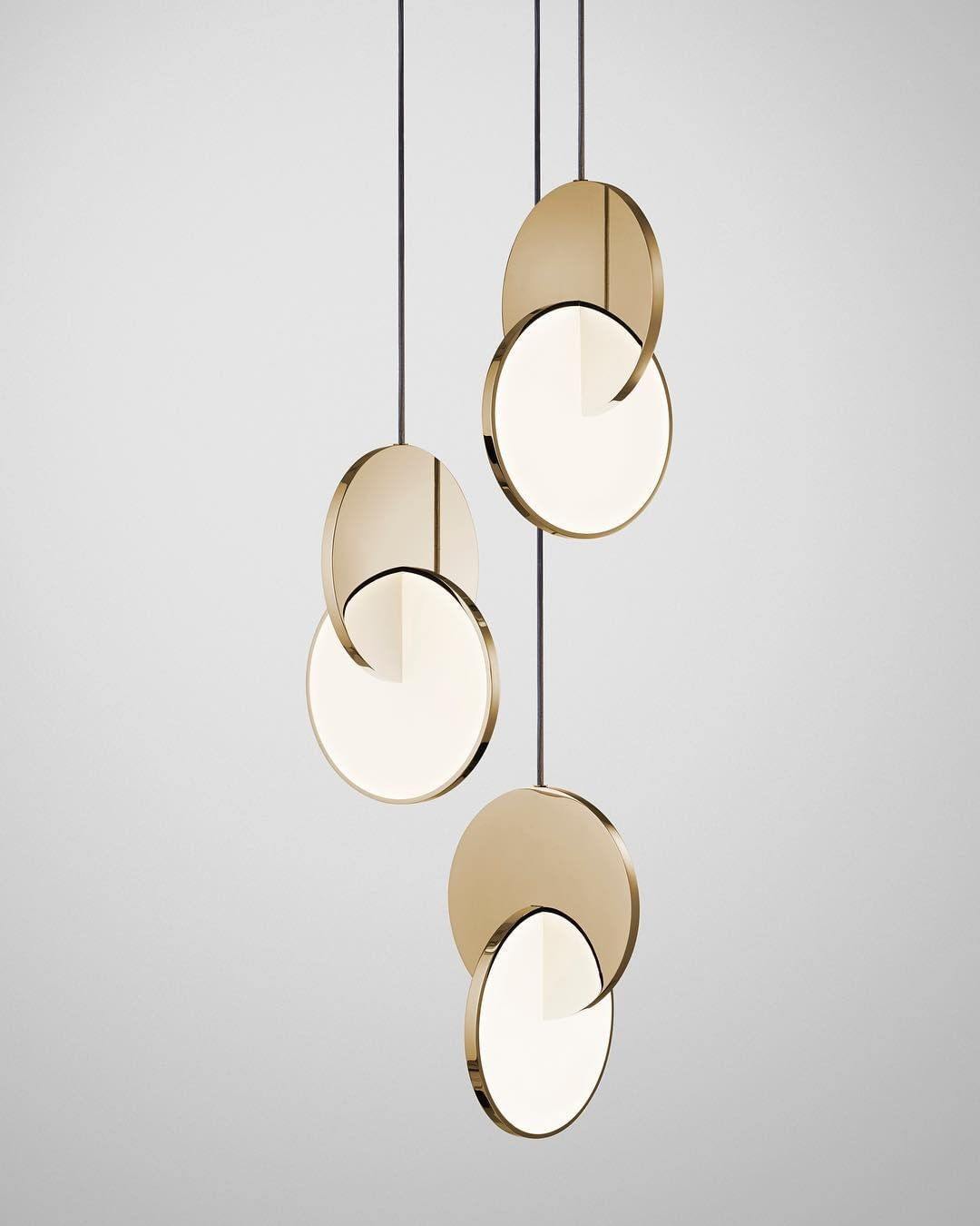 Double Circle Pendant Light