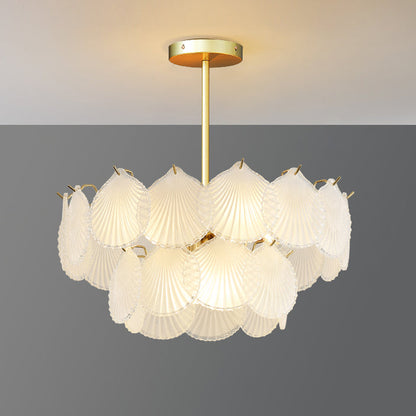 Shell Glass chandelier