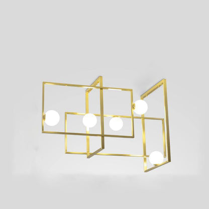 مصباح سقف زجاجي من موندريان 