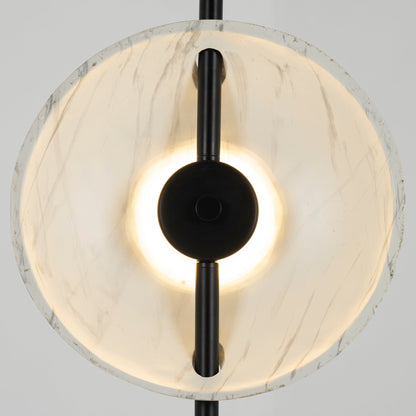 Double Moon Floor Lamp