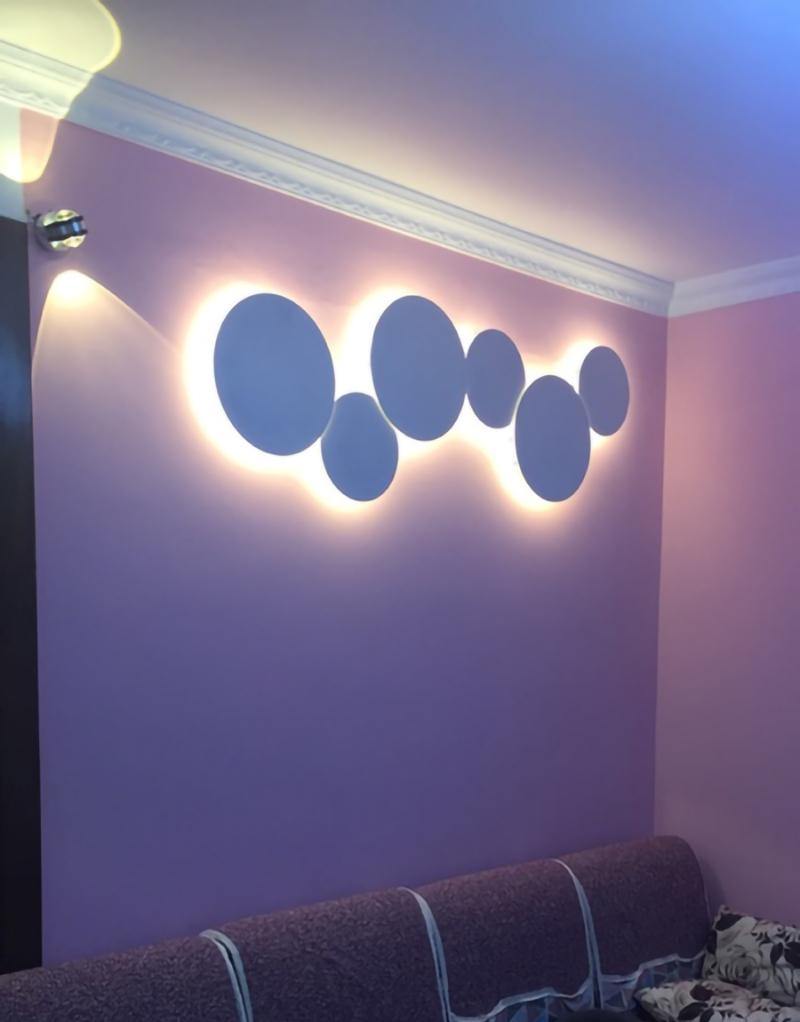 Puck Wall Art Wall Lamp