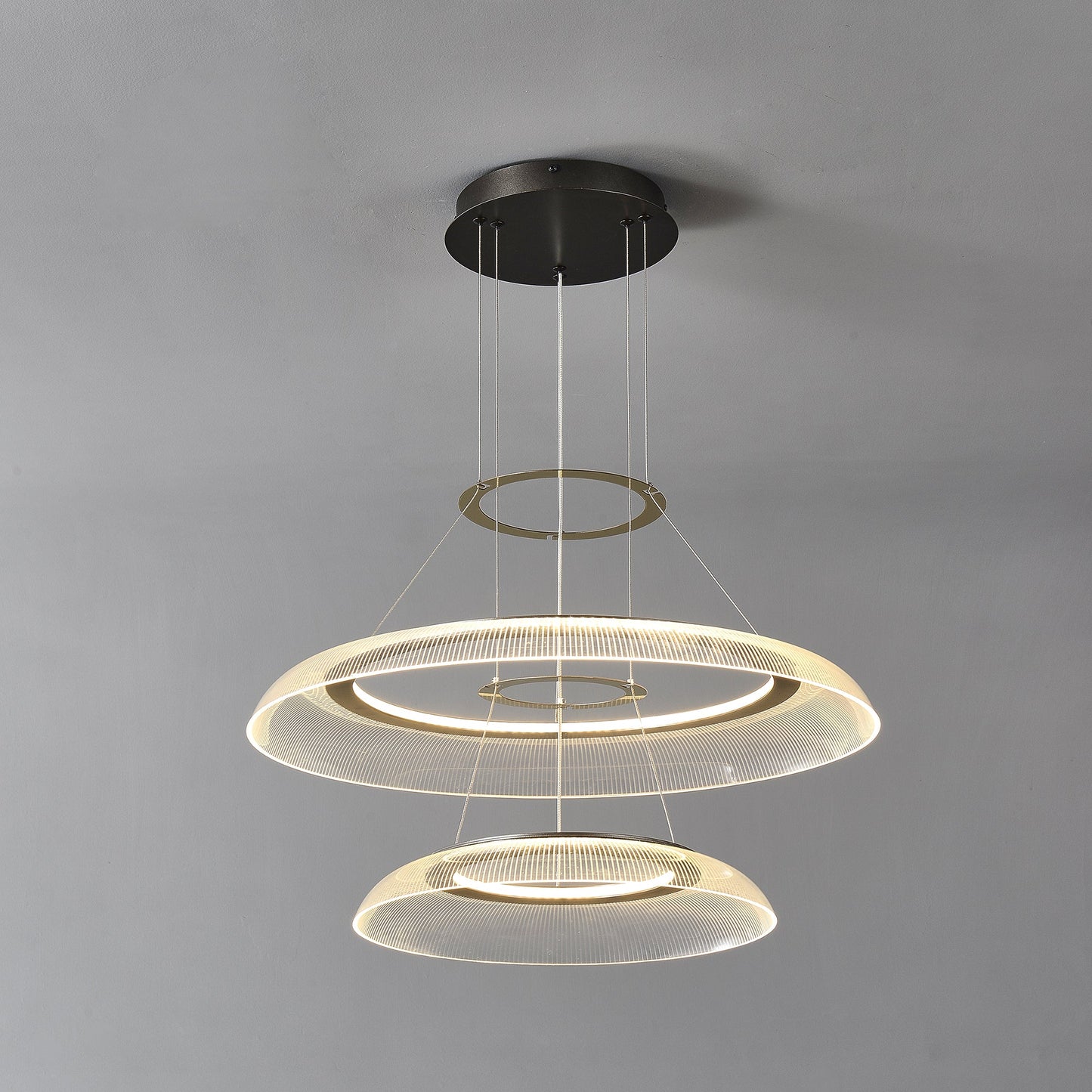 Graduated Circle Chandelier