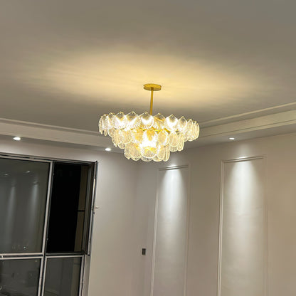 Shell Glass chandelier