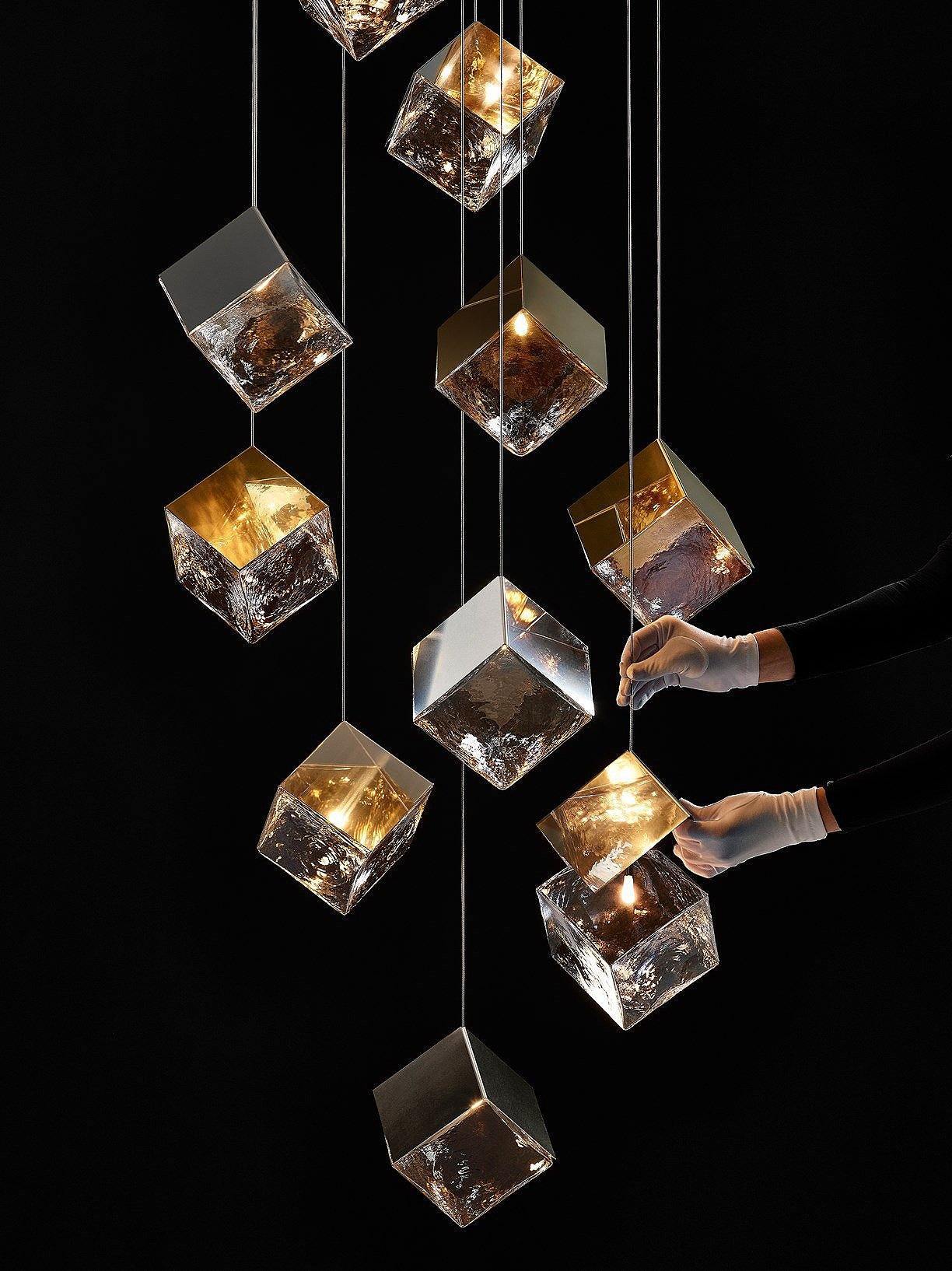 Perfect Cube Chandelier