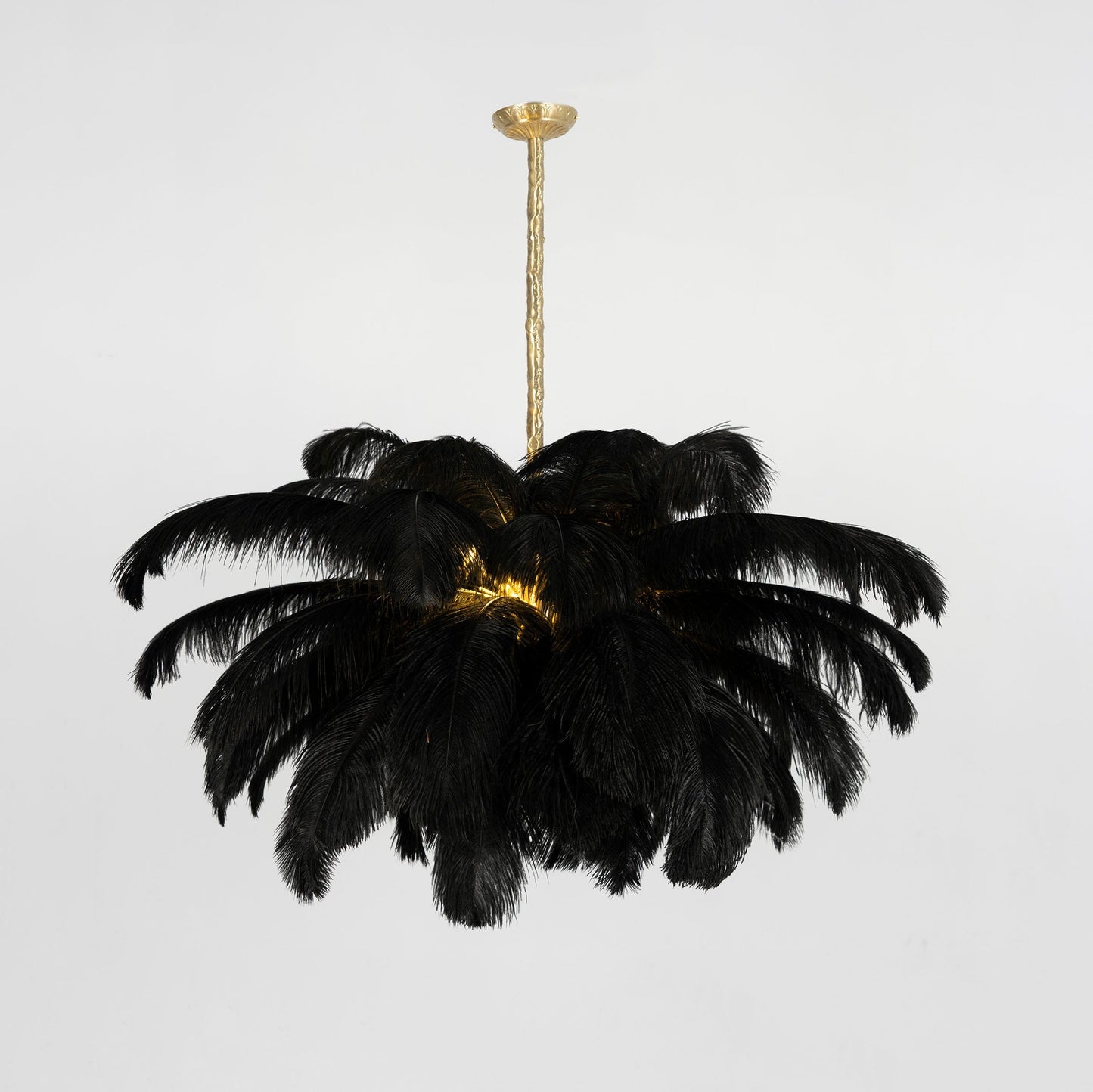 Ostrich Feather Chandeliers