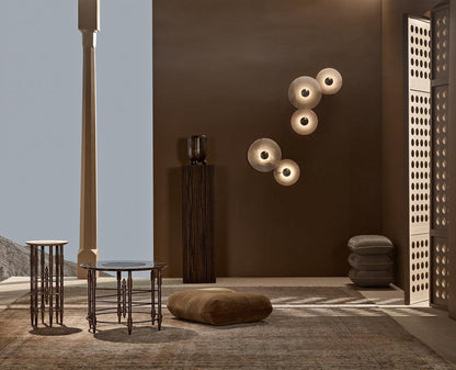 Alabaster Planes Sconce