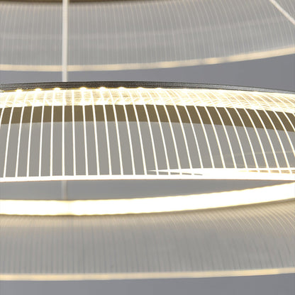 Graduated Circle Chandelier