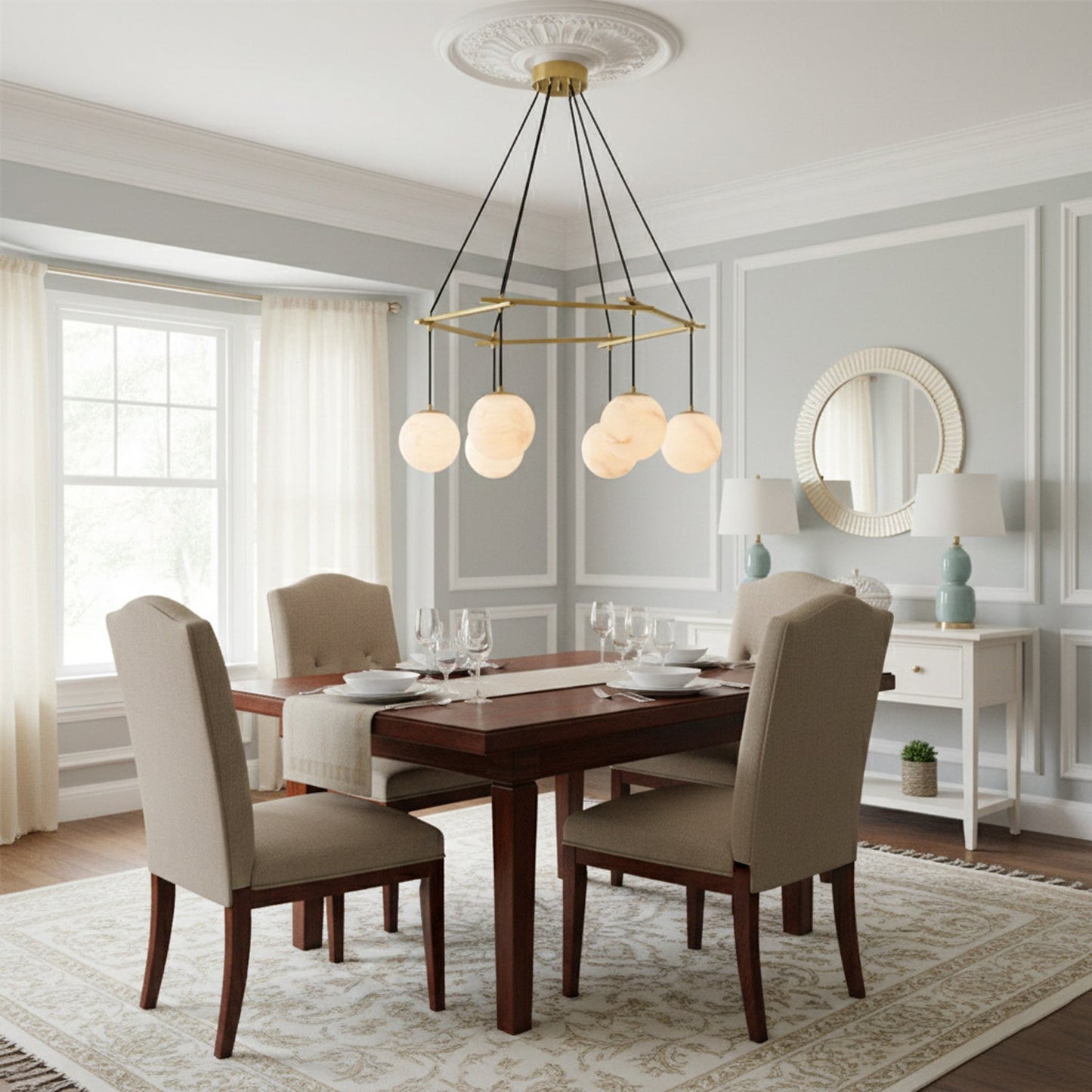 Hayes Alabaster Chandelier