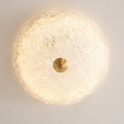 Crystal Wave Ceiling Light