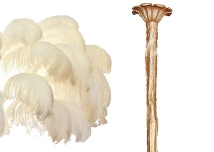 Ostrich Feather Chandeliers