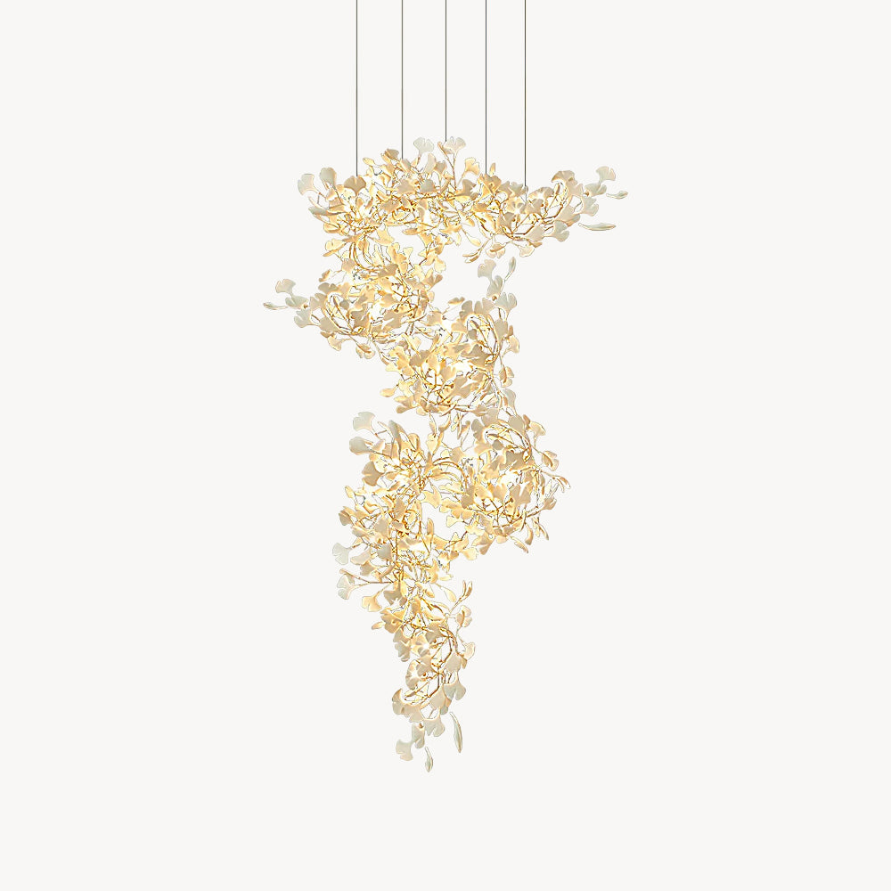 Gingko Chandelier F