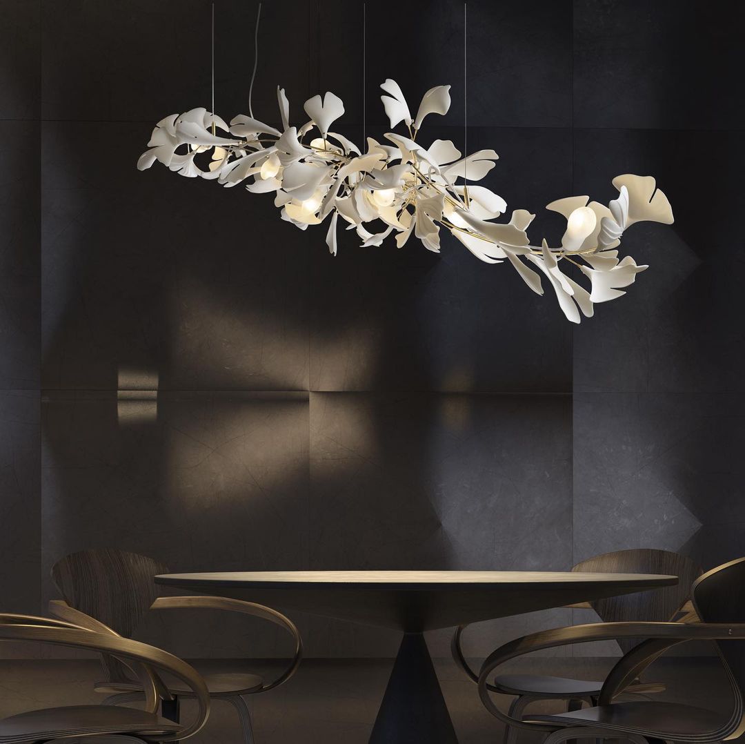 Gingko Chandelier B