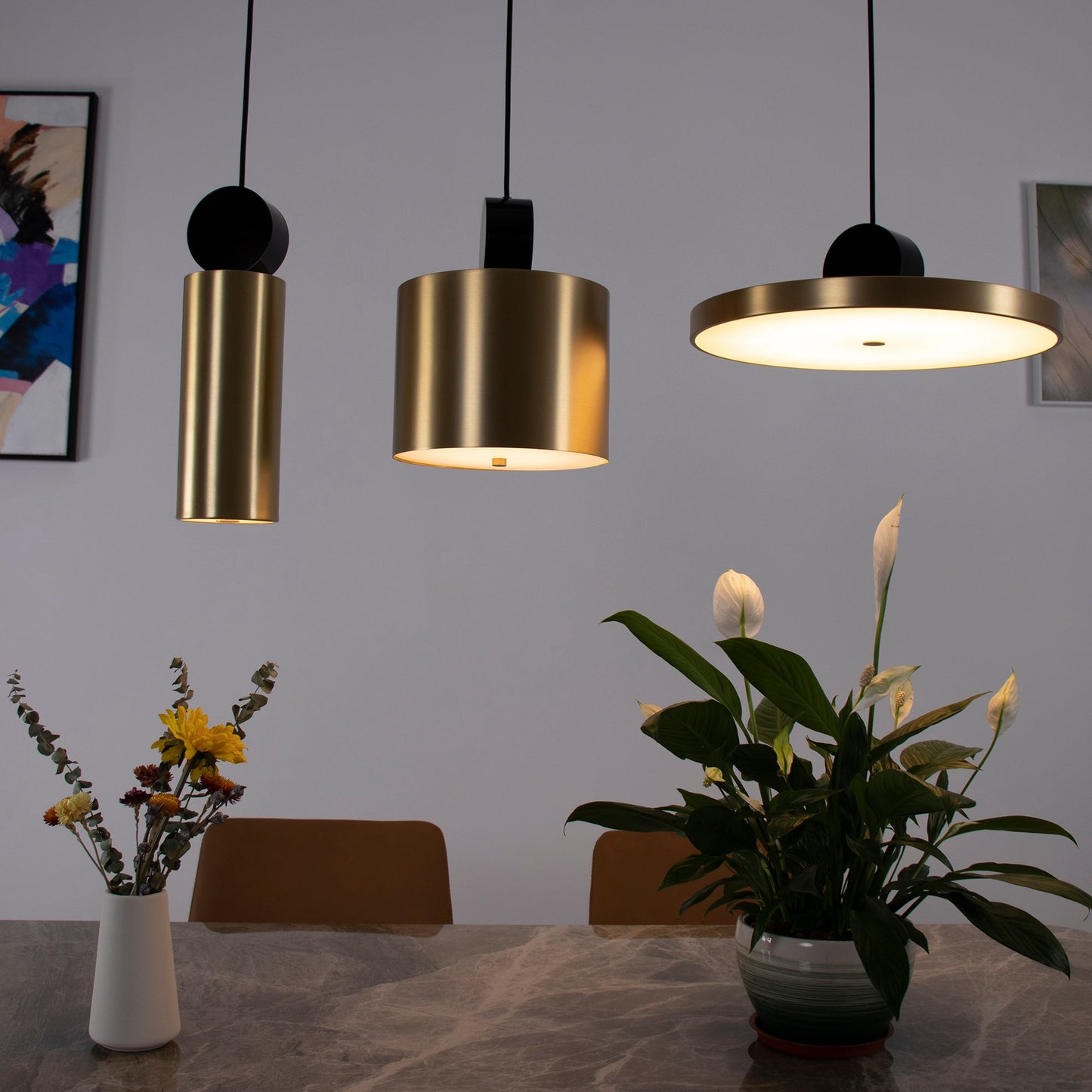 Copper Restaurant Pendant Lamp
