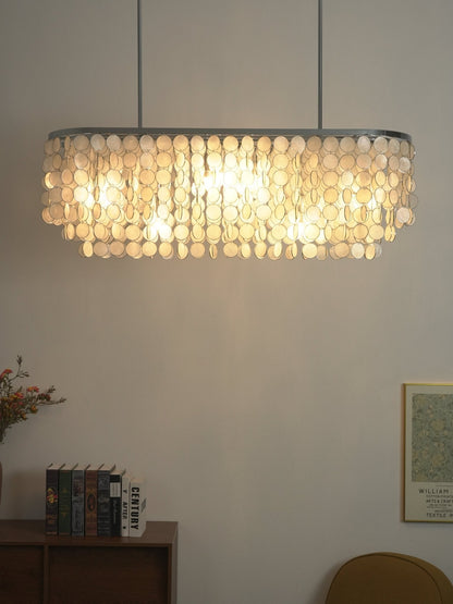 Liora Shell Linear Chandelier
