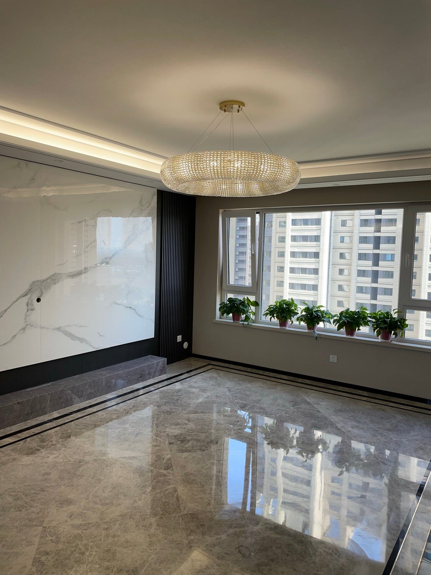 Crystal Clear Chandelier