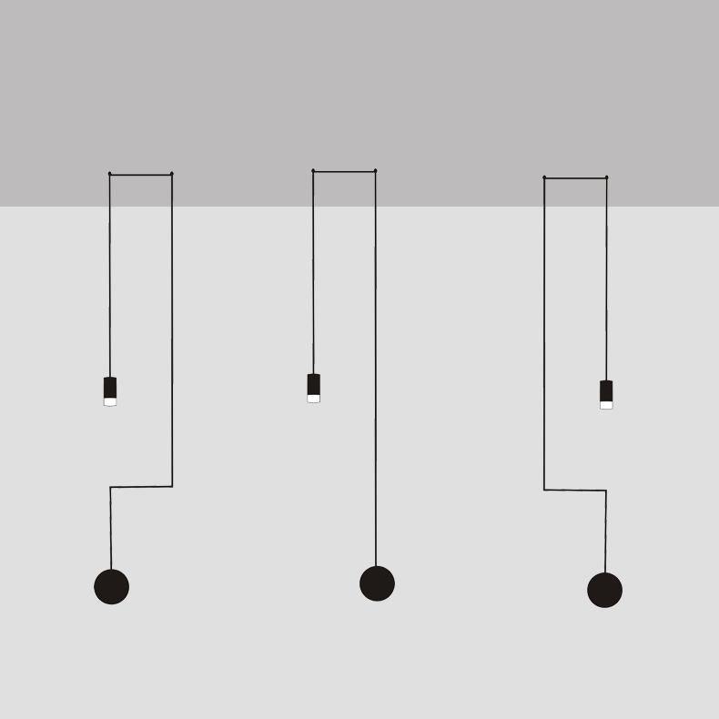 Lines free-form Pendant light