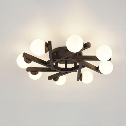 Wood Orin Ceiling Light
