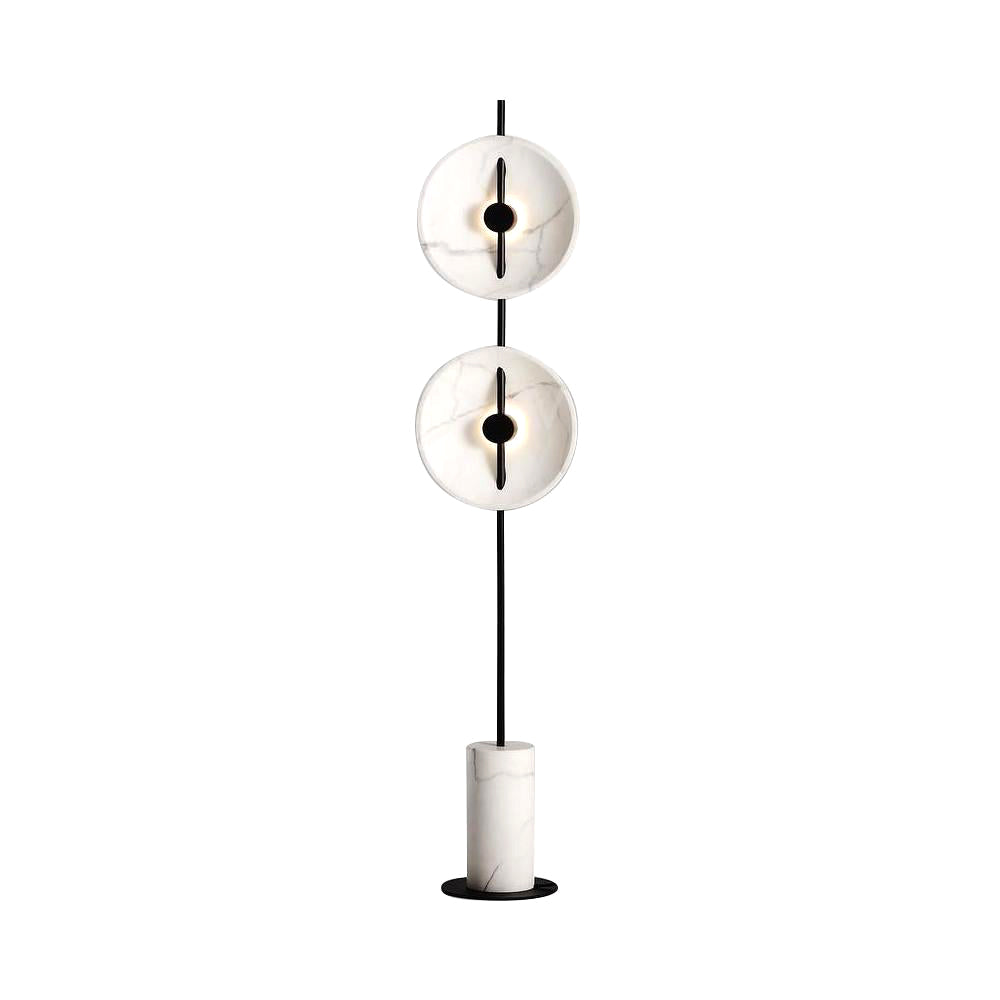 Double Moon Floor Lamp