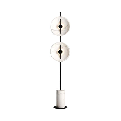 Double Moon Floor Lamp