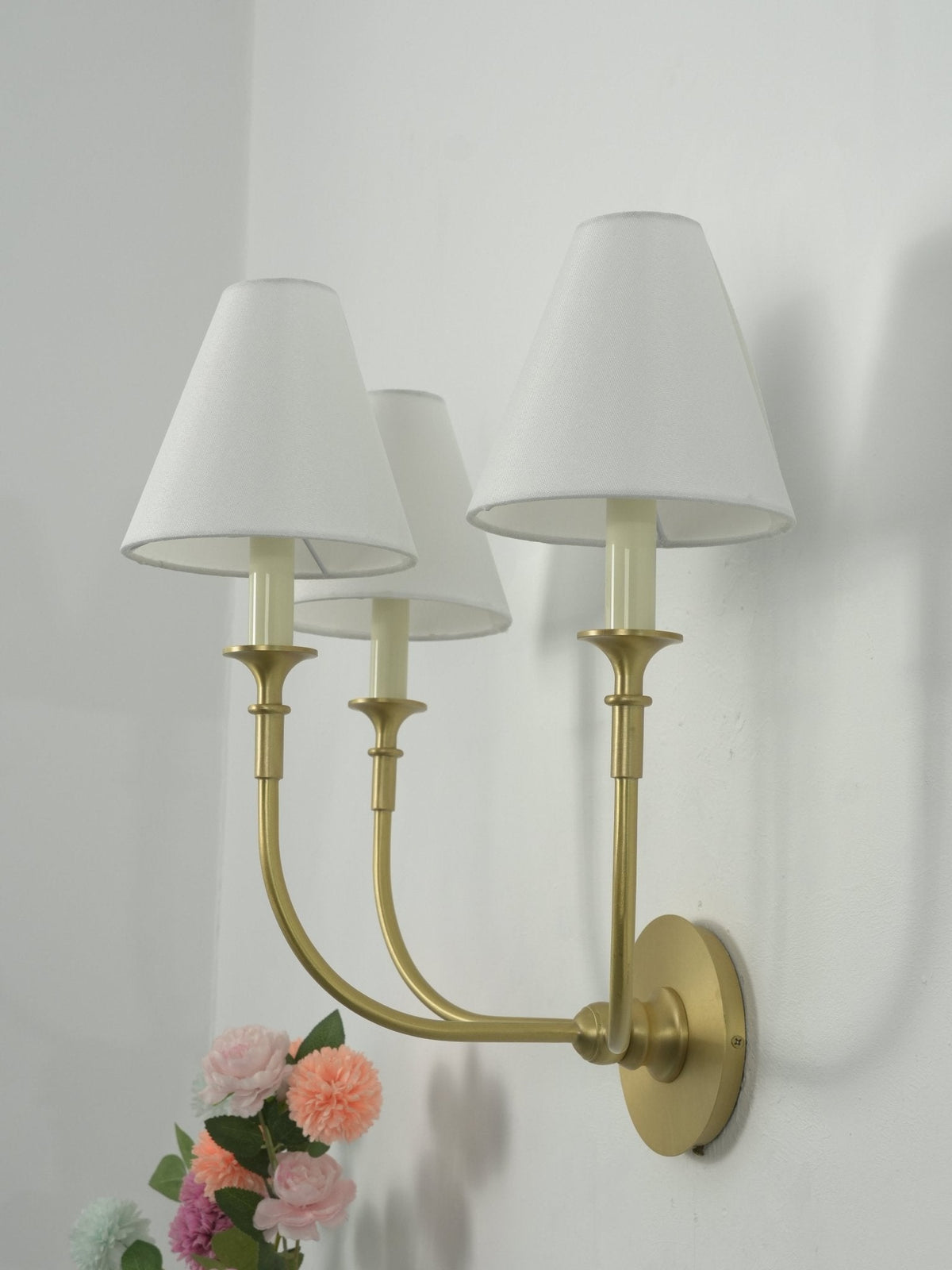 Lydia Three-Light Wall Sconce