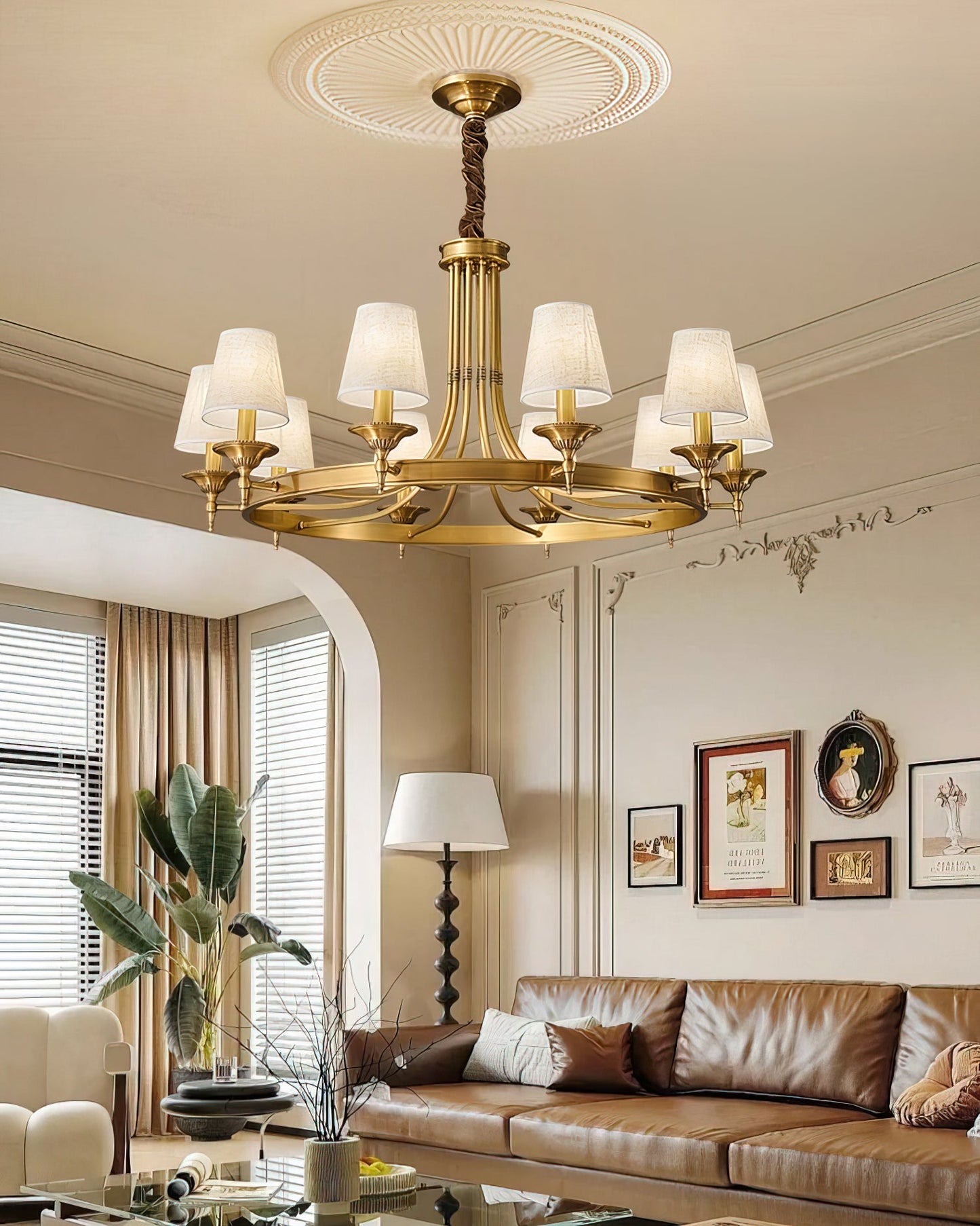 Myrna Fabric Chandelier