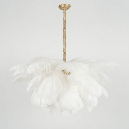 Ostrich Feather Chandeliers