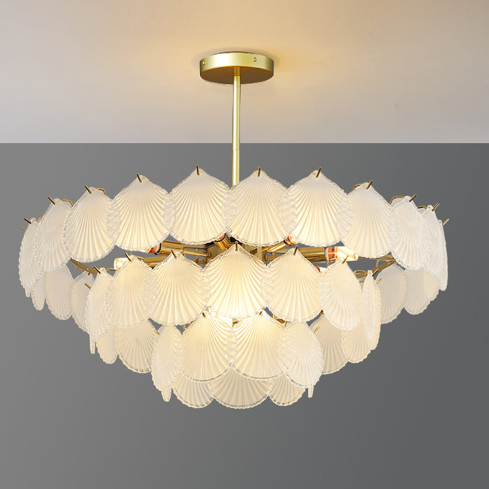 Shell Glass chandelier
