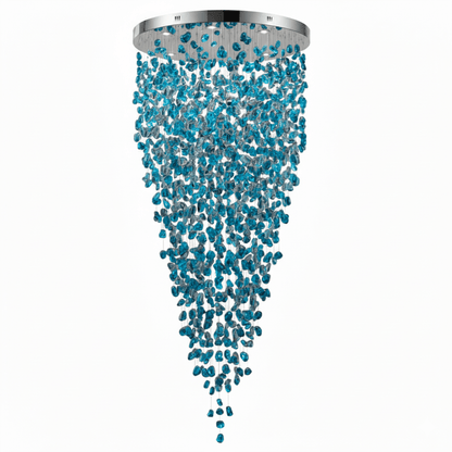 Crystal Stone Chandelier