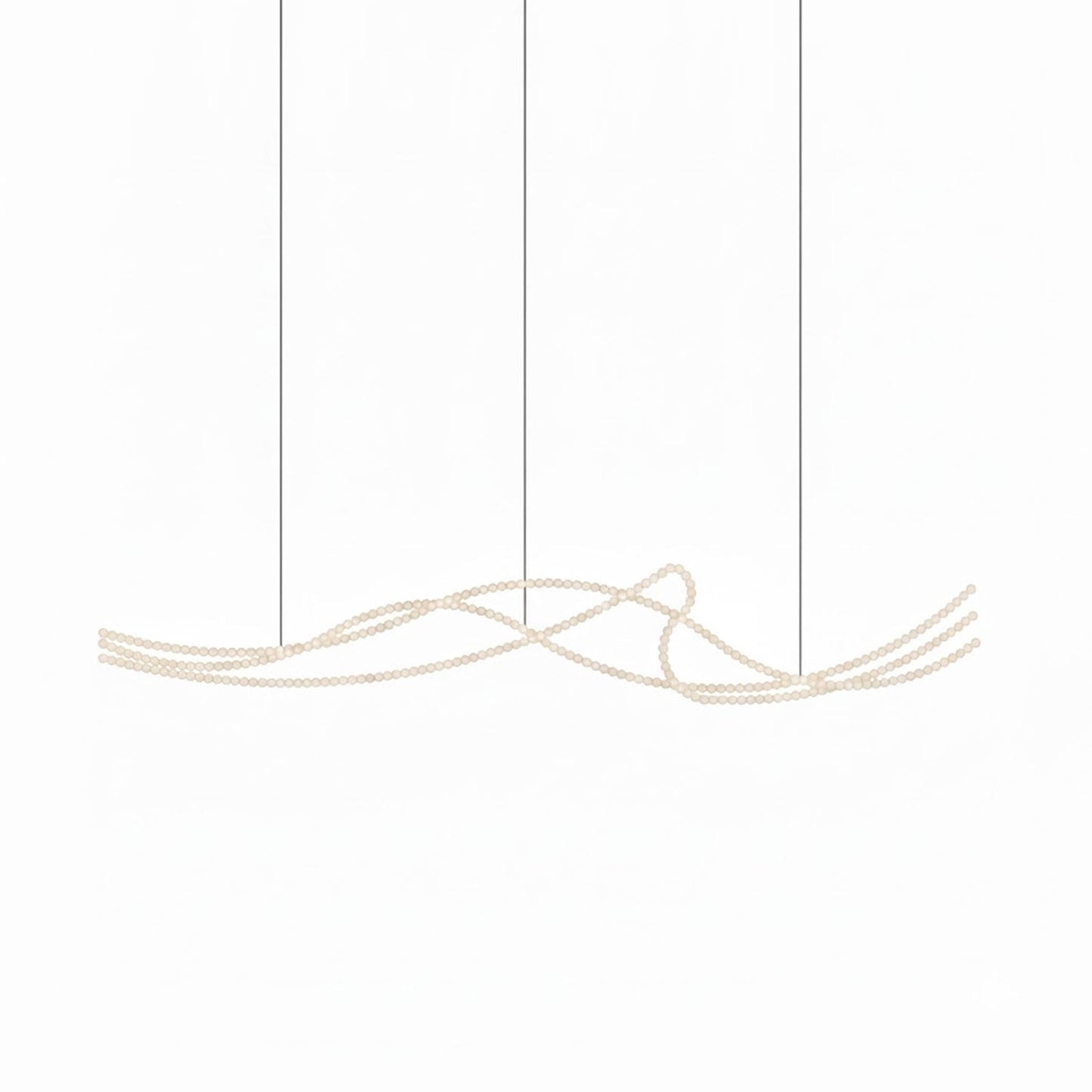 Pearl Necklace Balls Chandelier
