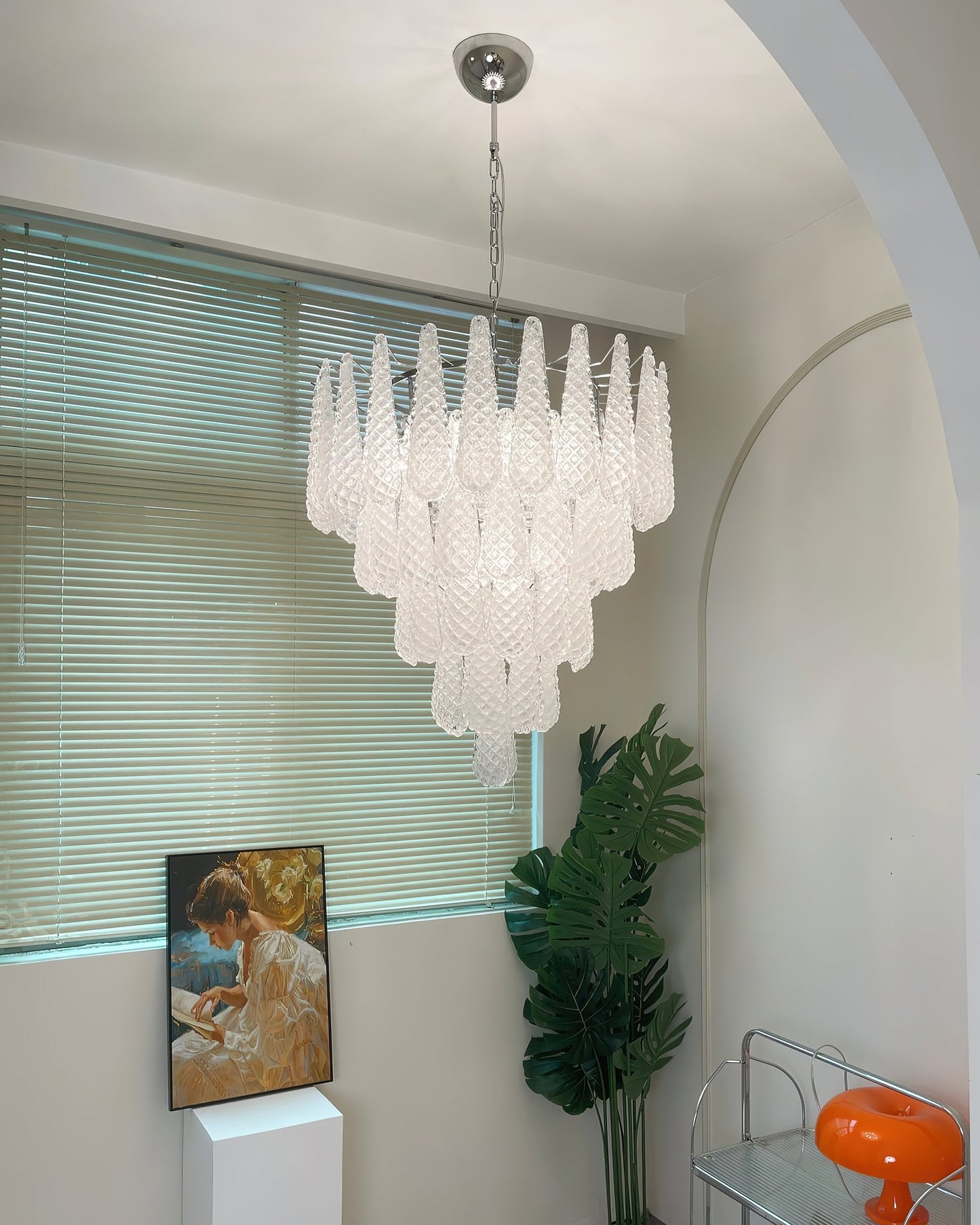 Graniglia Glass Chandelier