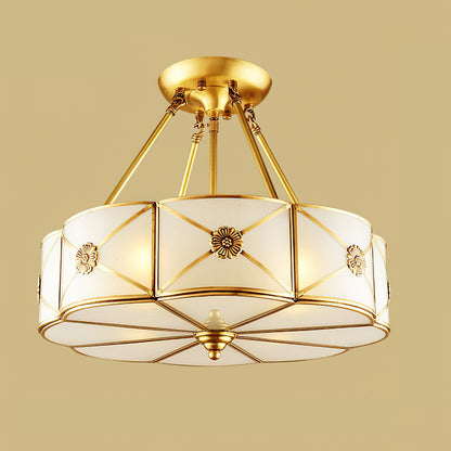 Lumalin Glass Ceiling Light