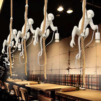 Monkey Pendnant Lamp